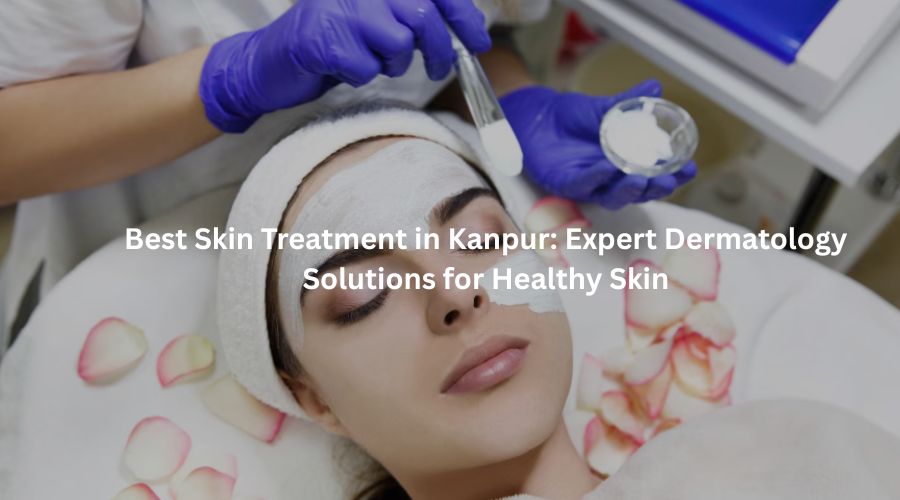Professional facial skin treatment at Dermatrichs Clinic Kanpur for healthy and glowing skin.