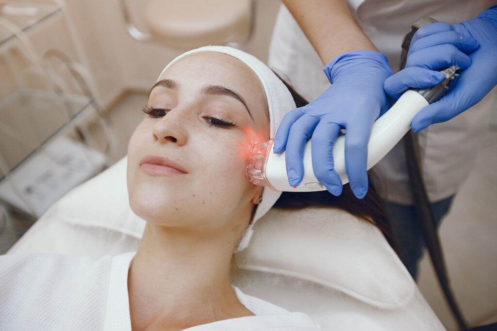 Laser therapy for dark circles to reduce pigmentation and improve under-eye skin at Dermatrichs