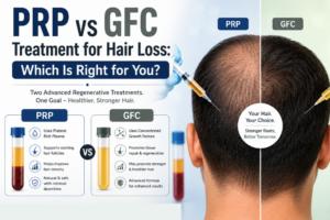 PRP vs GFC treatment for hair loss comparison